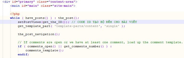 Code đếm số lượt xem bài viết trong WordPress 6 code dem so luot xem bai viet trong wordpress 3379 1